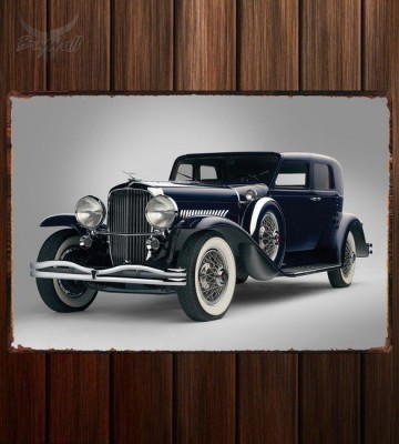 Металлическая табличка Duesenberg J 287 Sport Berline by Murphy